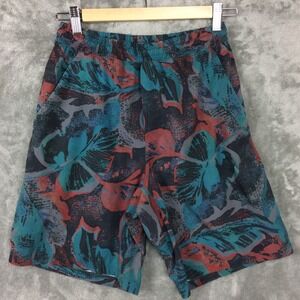Lululemon Shorts Men S Pace Breaker Linerless Tropical Shadow Shark Teal Floral